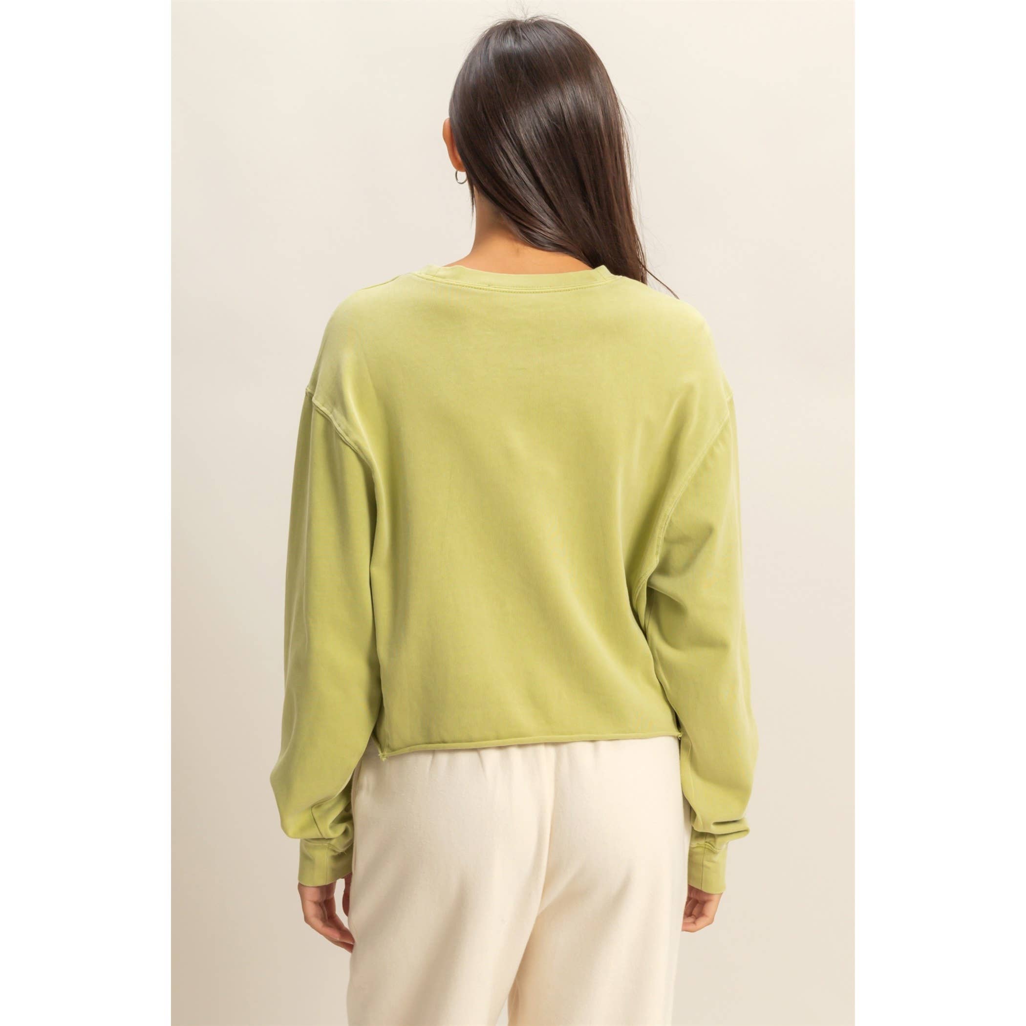 Avocado Green Sweatshirt