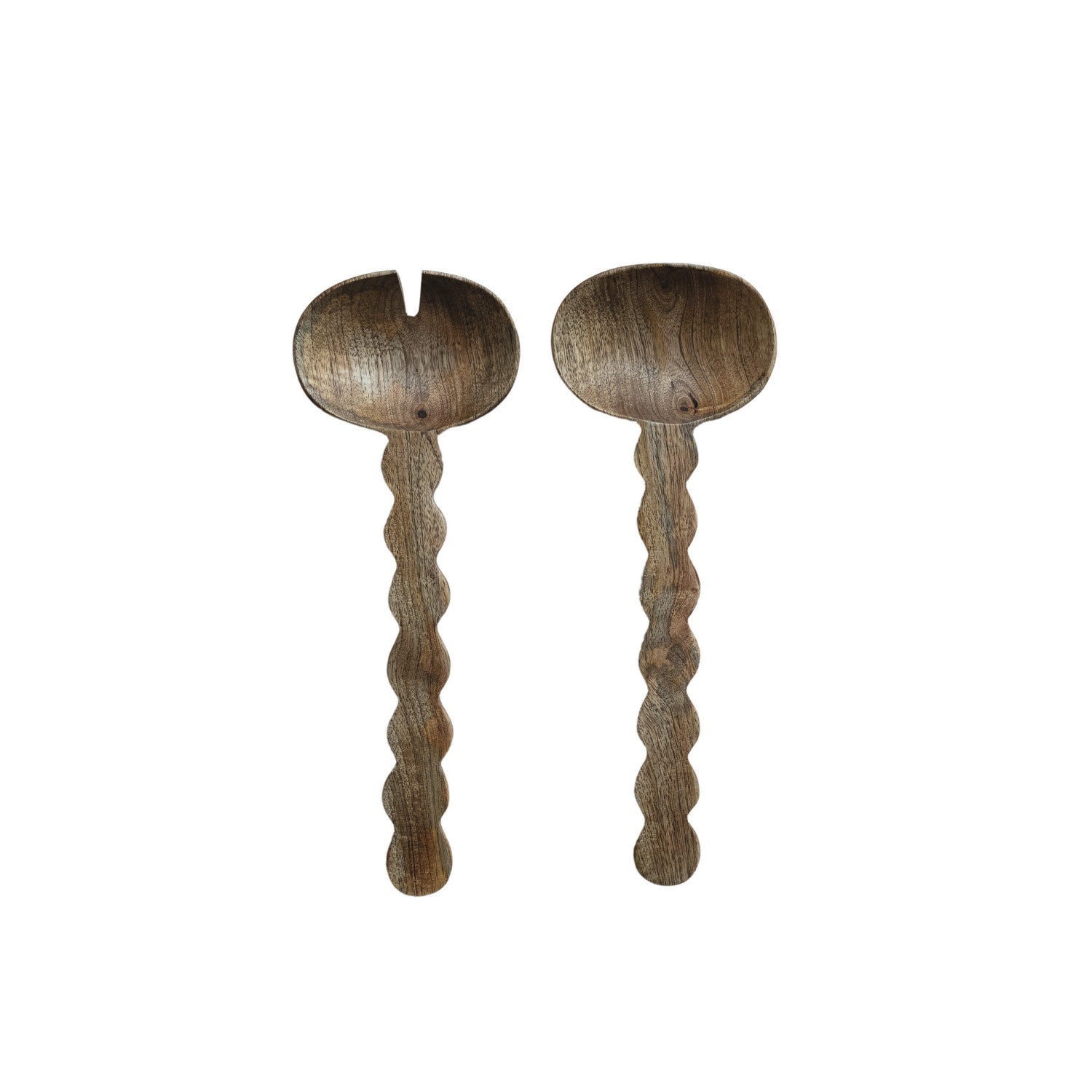 Wood Salad Servers, Set of 2