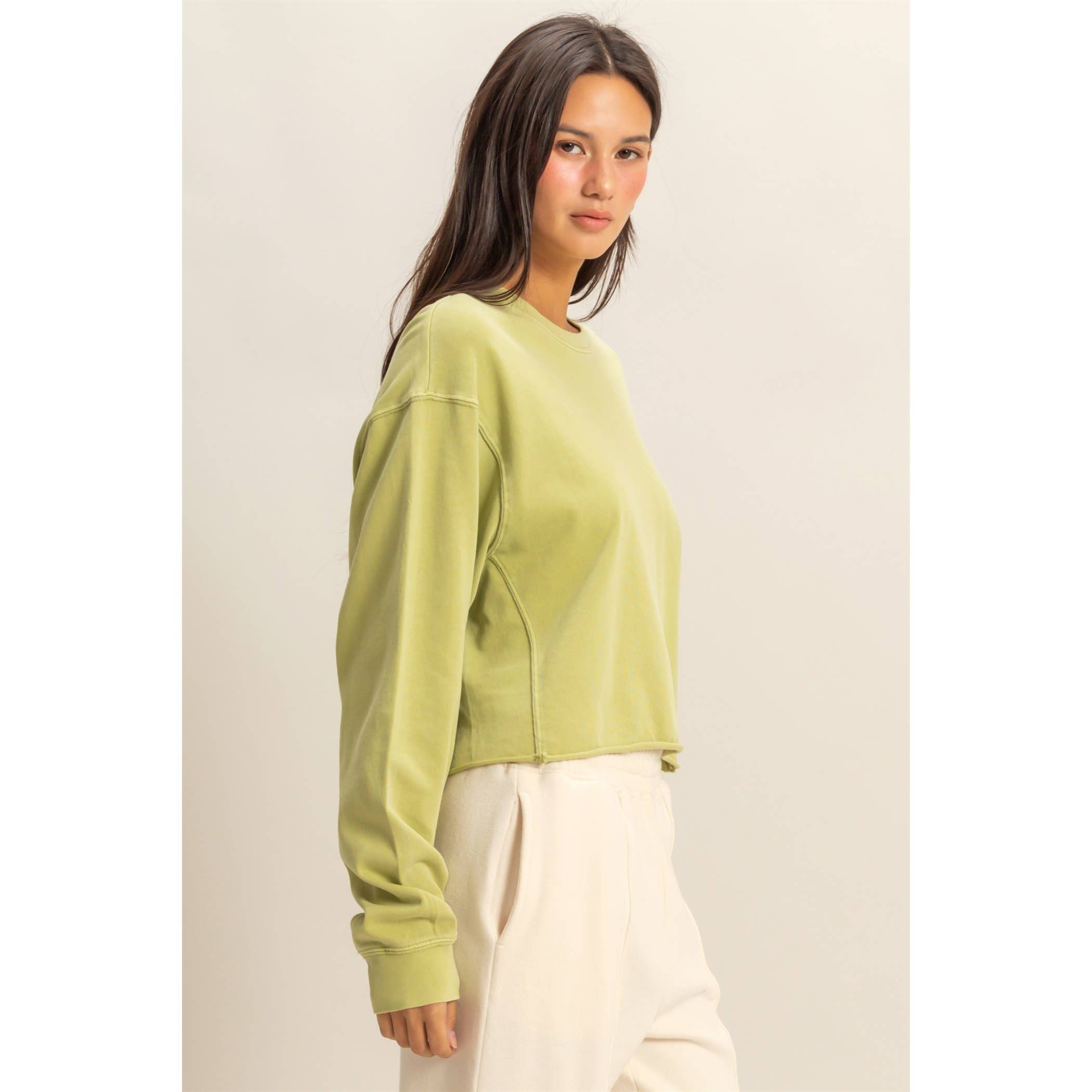 Avocado Green Sweatshirt