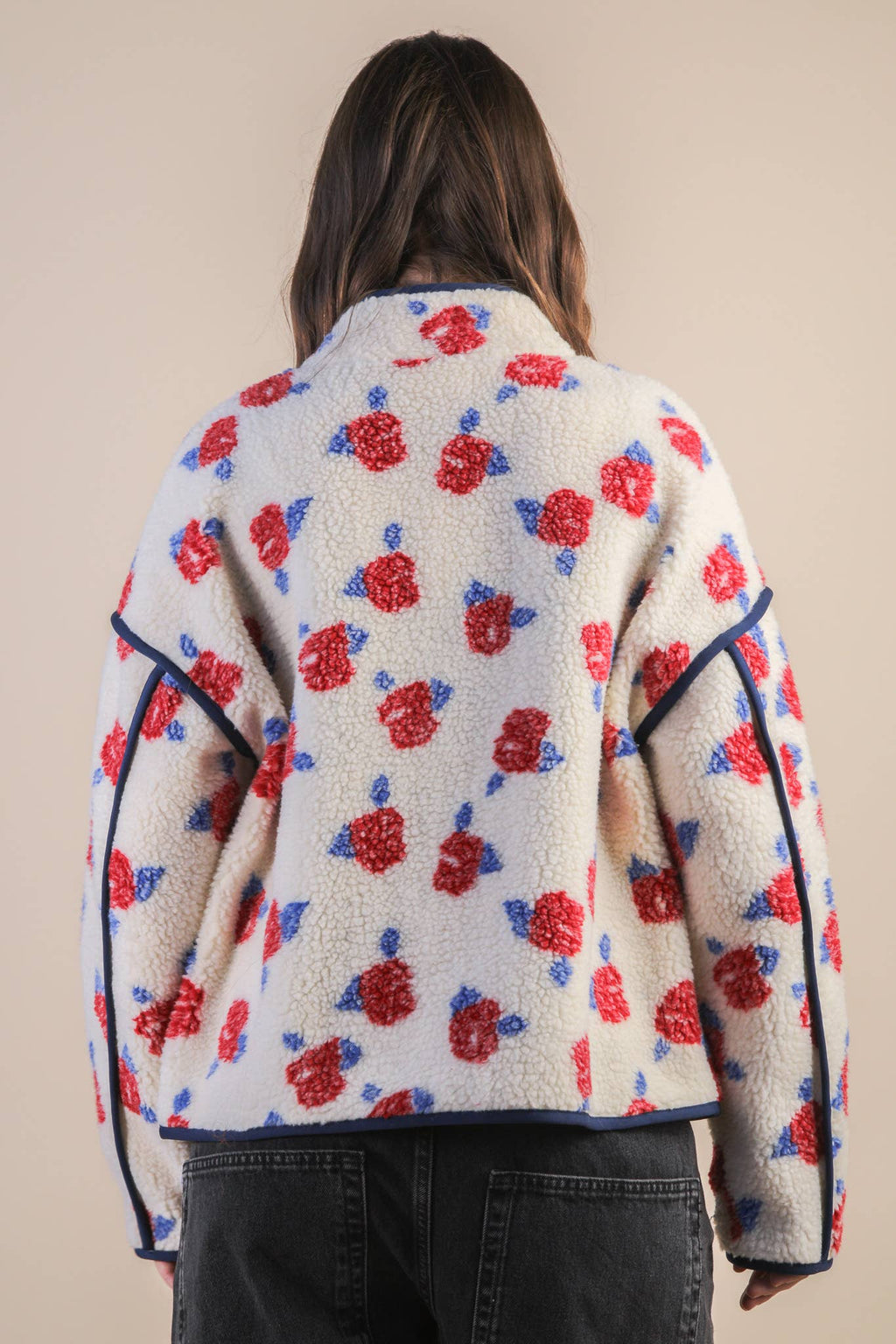 Floral Love Sherpa