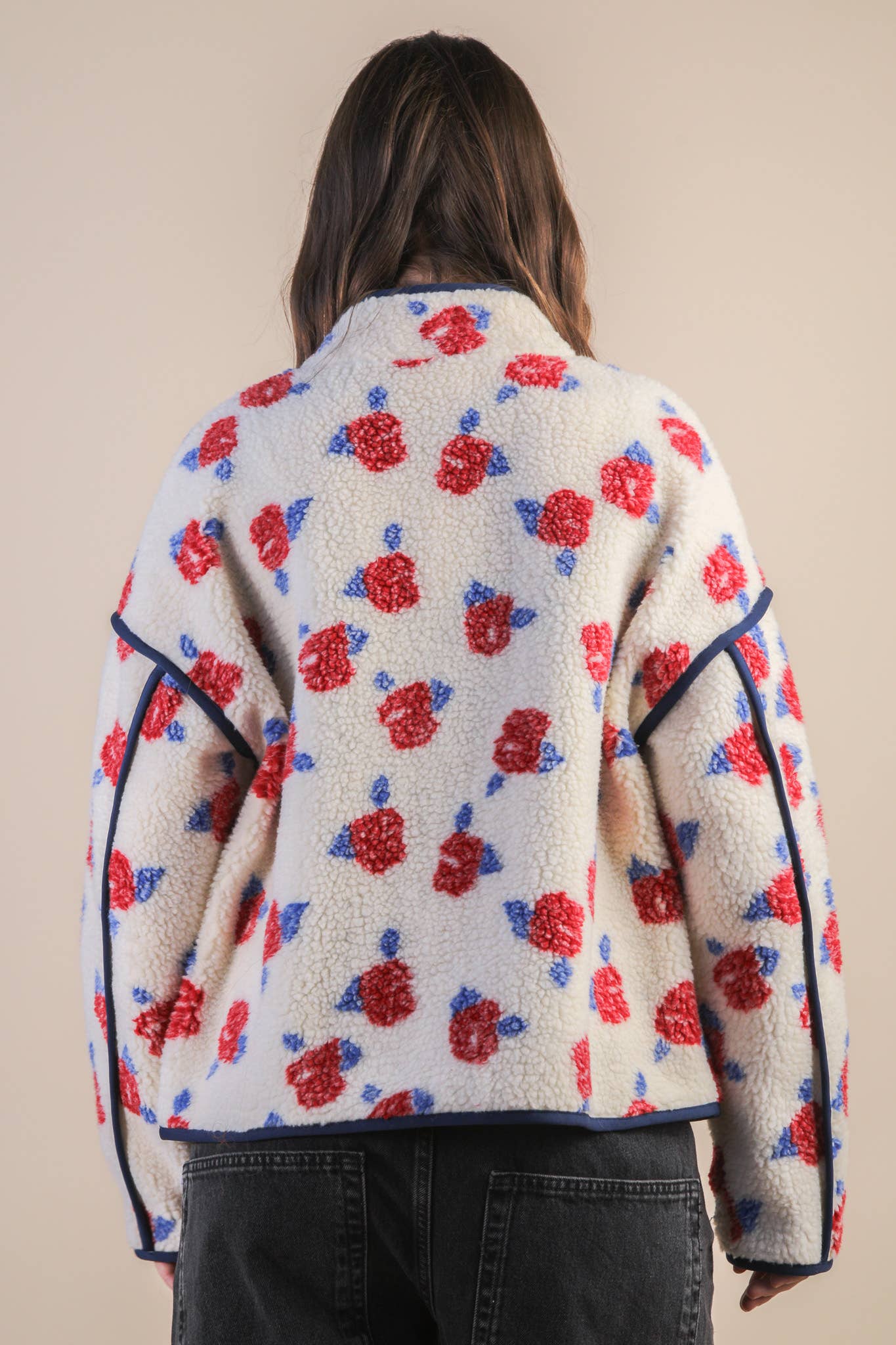 Floral Love Sherpa