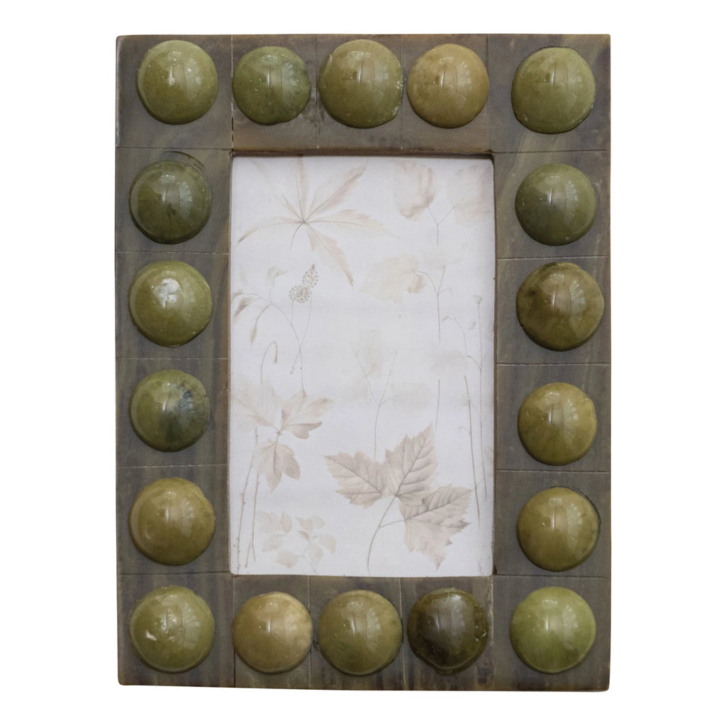 Green Resin Frame