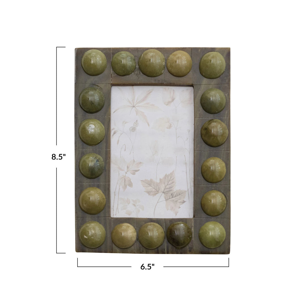 Green Resin Frame