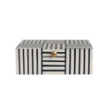 B&W Resin Decorative Box